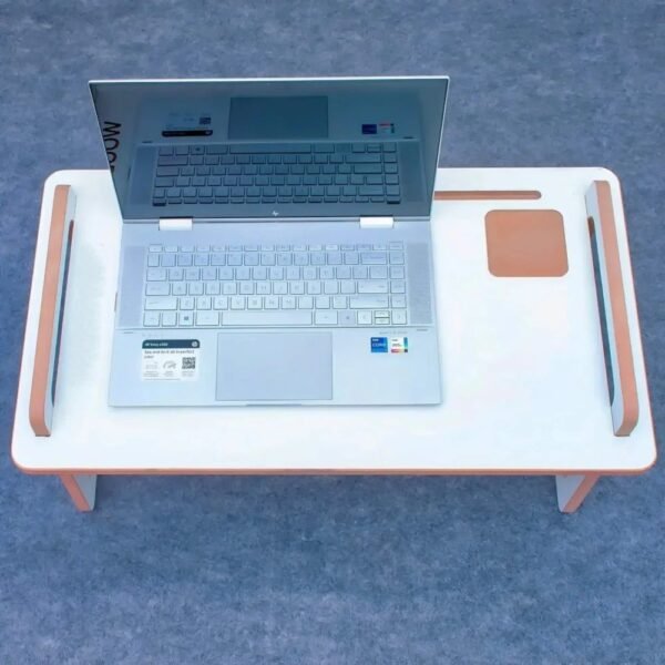 Foldable mini laptop table for bed or floor